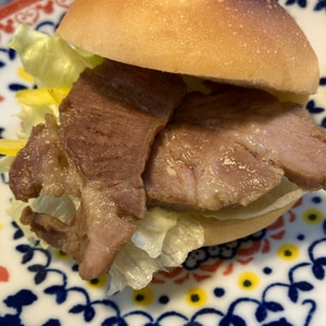 照り焼きハンバーガー